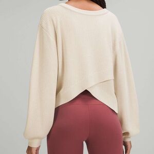 NWOT Lululemon Reversible Crossover Sweater